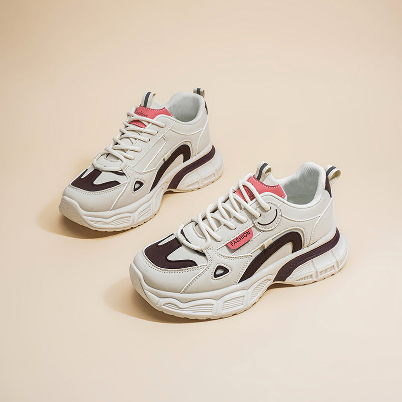 Damen Sportliche Chunky Sneakers mit atmungsaktivem Obermaterial R&B