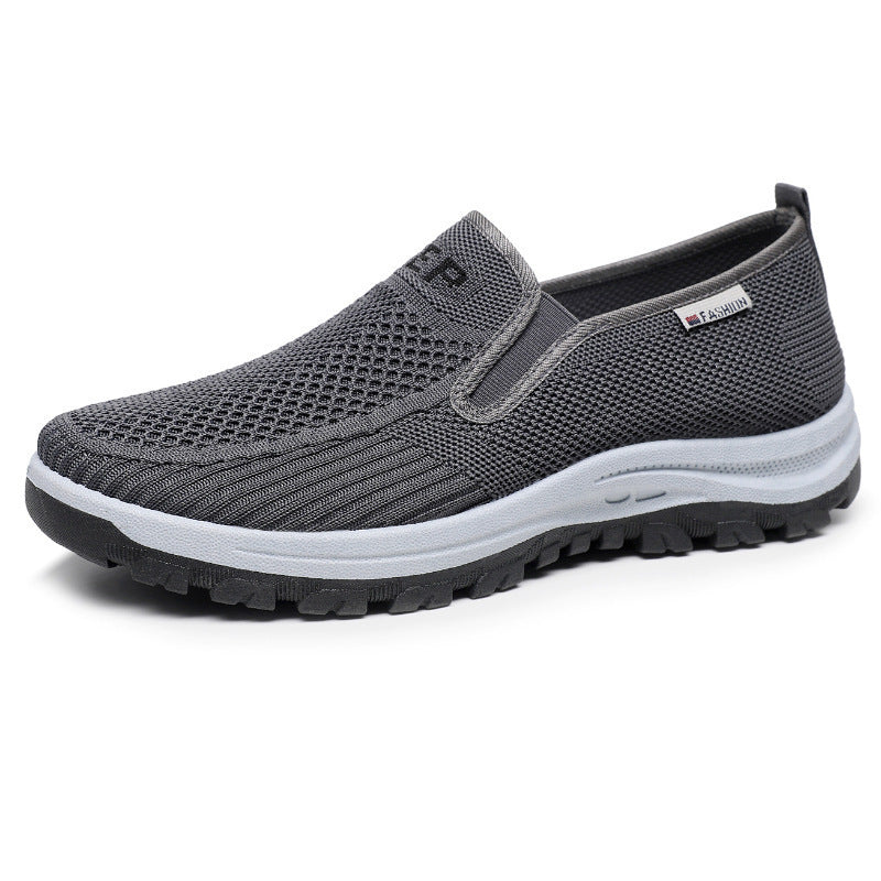 Damen Atmungsaktive Slip-On Sneakers mit rutschfester Sohle R&B
