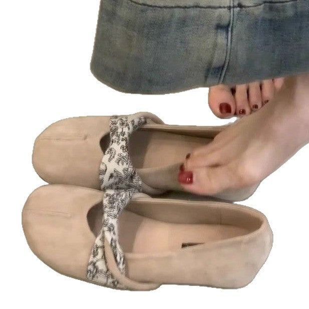 Damen Ballerina-Schuhe mit elegantem Schleifenakzent und komfortabler Innensohle R&B