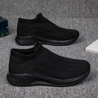 Damen Atmungsaktive Stricksneaker mit elastischem Schaft