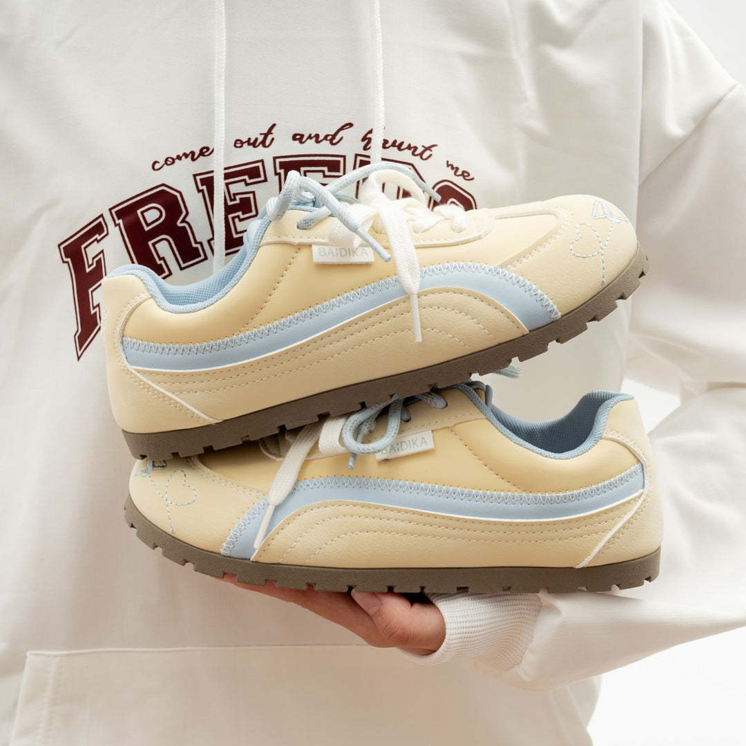 Damen Sneakers mit atmungsaktiven Eigenschaften und rutschfester Sohle R&B