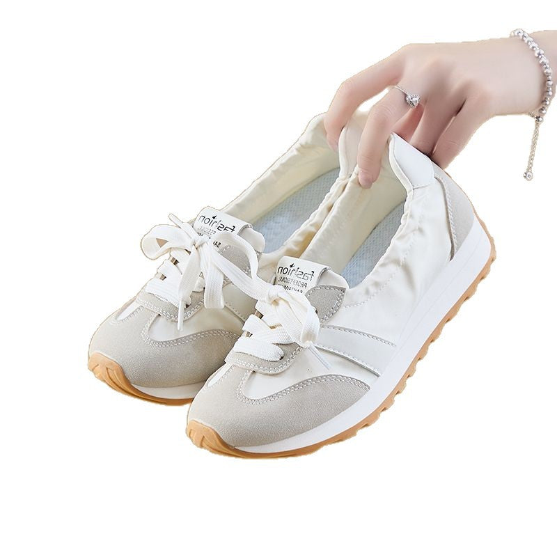Damen Freizeit Sneakers mit elastischer Schnürung und atmungsaktiver Oberseite R&B