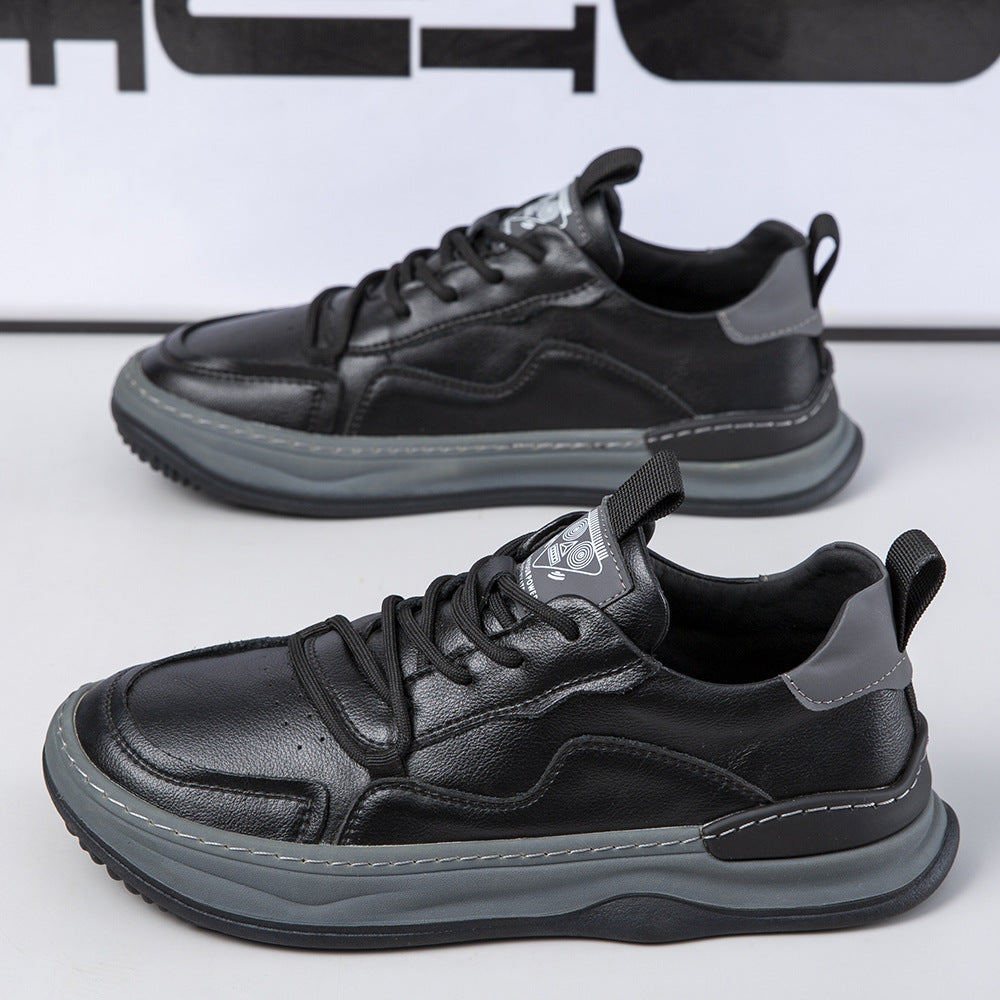 Damen Sportliche Ledersneaker mit komfortabler Sohle R&B