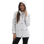 Damen Funktionale Winterjacke mit Fleece-Futter und Kapuze R&B
