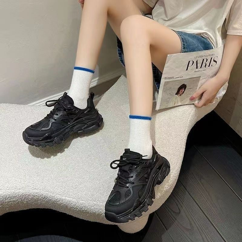 Damen Sportliche Sneakers mit atmungsaktiver Netzstruktur und rutschfester Sohle R&B