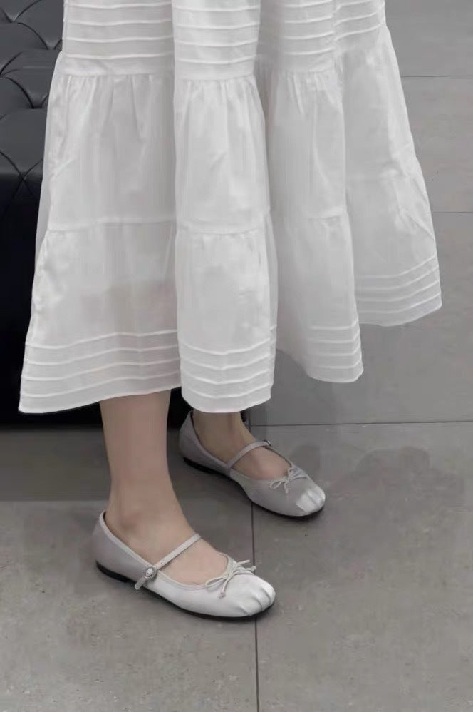 Damen Ballerinas mit verstellbarem Riemendesign und modischem Akzent R&B