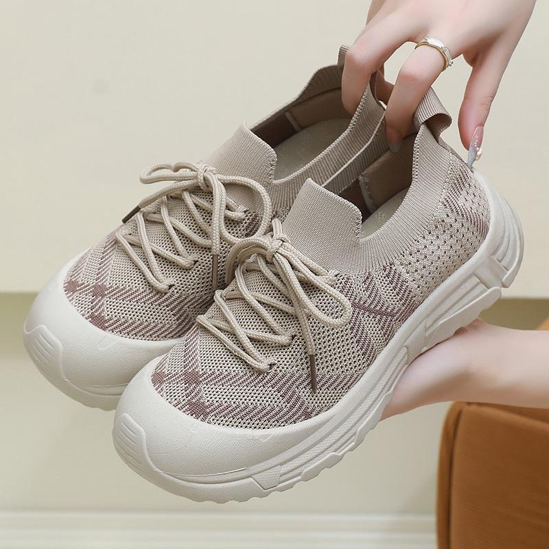 Damen Sportliche Laufschuhe mit flexibler Sohle und atmungsaktiven Netz-Einsätzen R&B