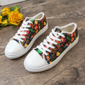 Damen Modische Sneaker mit buntem Print und bequemem Innenfutter R&B