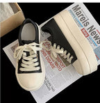 Damen Plateau-Sneaker mit modischem Design und bequemer Dämpfung