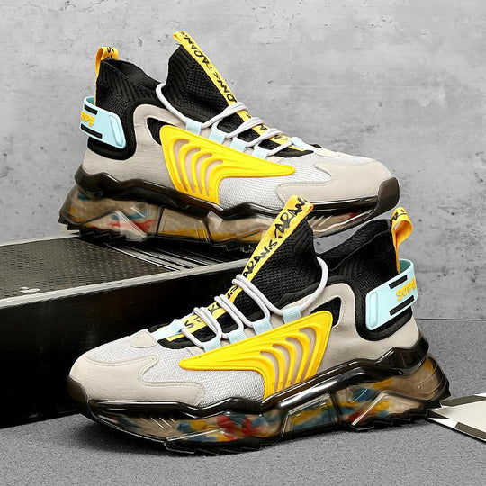 Damen Sportliche Sneakers mit ergonomischem Dämpfungssystem und atmungsaktiver Mesh-Oberfläche R&B