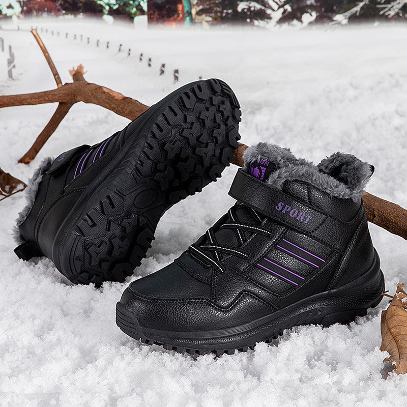 Damen Winterwanderschuhe mit rutschfester Sohle und isolierendem Futter R&B