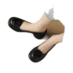 Damen Elegante und bequeme Ballerinas mit modischem Rüschendetail