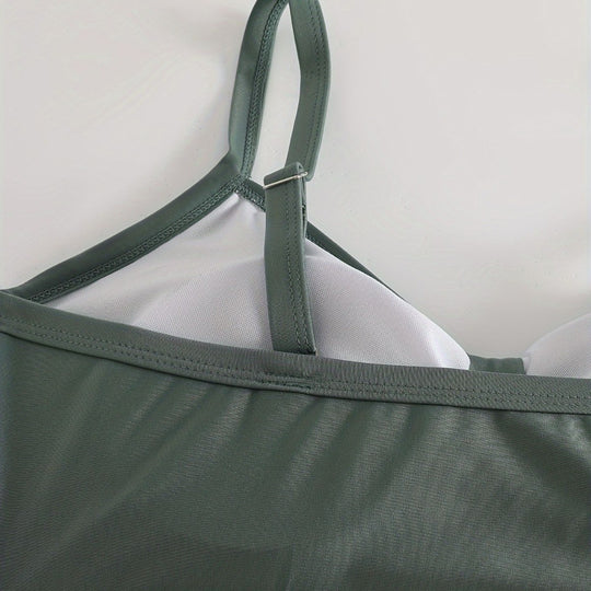 Damen Sportliches Bikini-Set mit innovativem Rüschendesign R&B