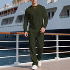 Herren lässiger Pullover und Jogginghose Set R&B