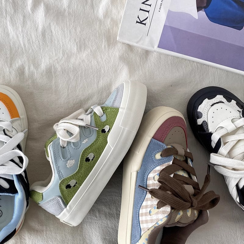 Damen Sneaker im modernen Design mit weichem Obermaterial von