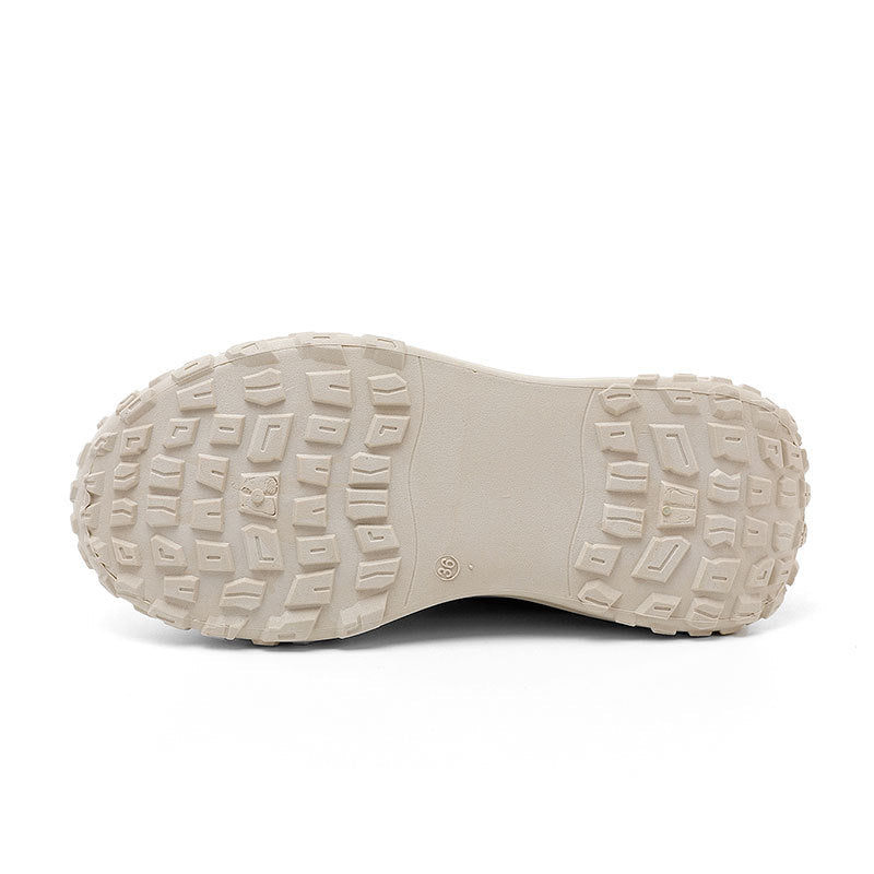 Damen Sportliche Plateau Sneakers mit rutschfester Laufsohle und atmungsaktivem Obermaterial R&B