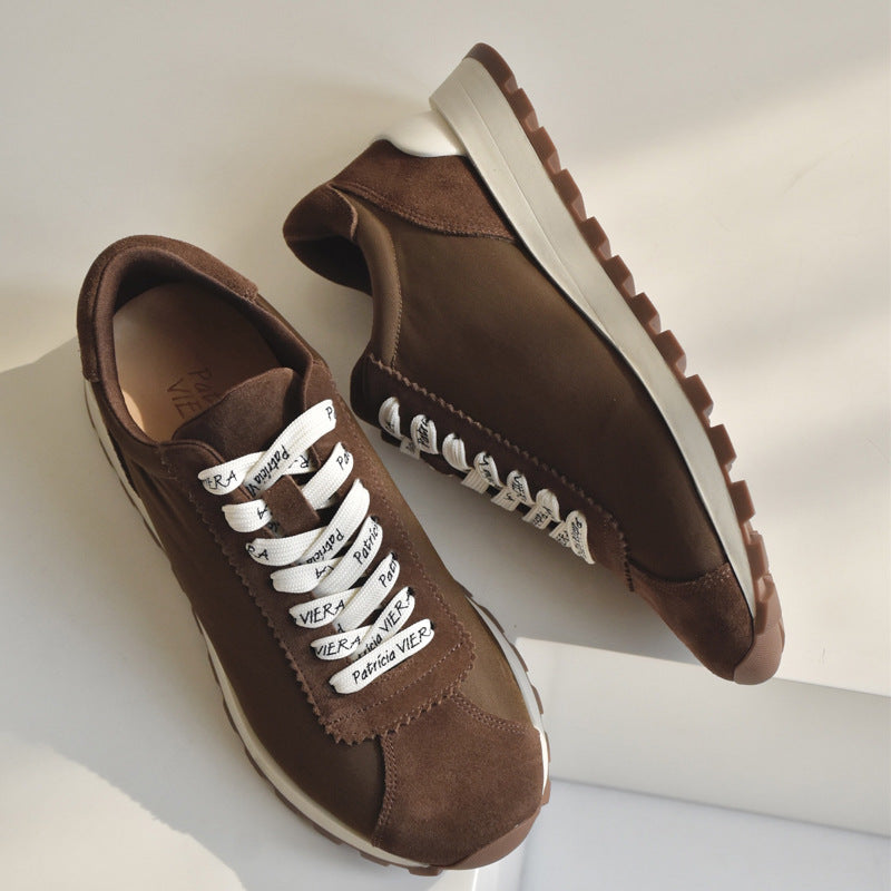 Damen Sportliche Komfort-Sneakers mit atmungsaktiver Oberflächenstruktur