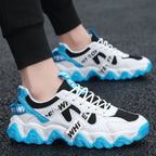 Damen Chunky Sneakers mit atmungsaktivem Obermaterial und rutschfester Laufsohle