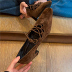 Damen modische Schnürschuhe mit offenem Design R&B