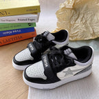 Damen Sneakers mit doppeltem Klettverschluss und atmungsaktiver Obermaterialstruktur