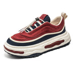 Damen Sportliche Air-Sohle Sneakers mit atmungsaktivem Obermaterial und flexiblem Design
