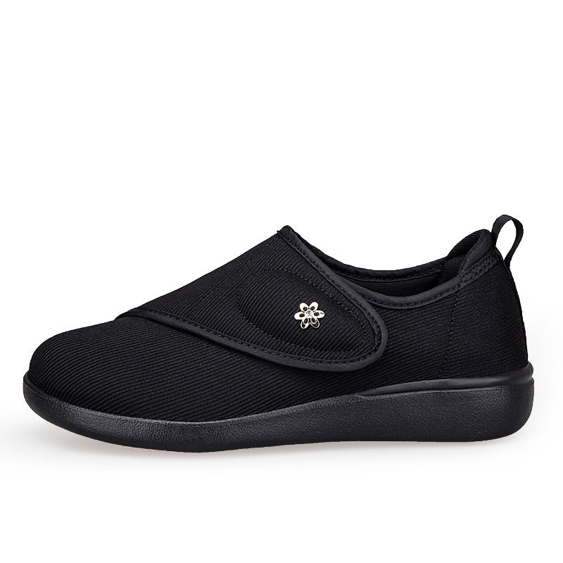 Damen Bequeme und elegante Hausschuhe mit verstellbarem Riemen R&B