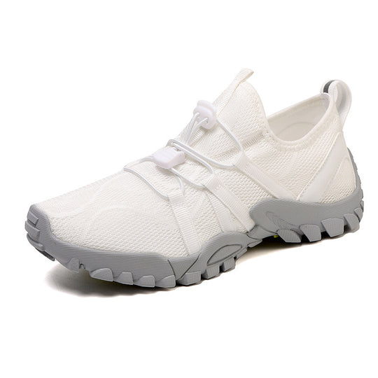 Damen Sportliche Aqua-Laufschuhe mit atmungsaktivem Obermaterial und flexiblem Schnellschnürsystem R&B