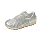Damen Sportliche Fitness Sneakers mit atmungsaktiver Mesh-Oberfläche und rutschfester Sohle R&B