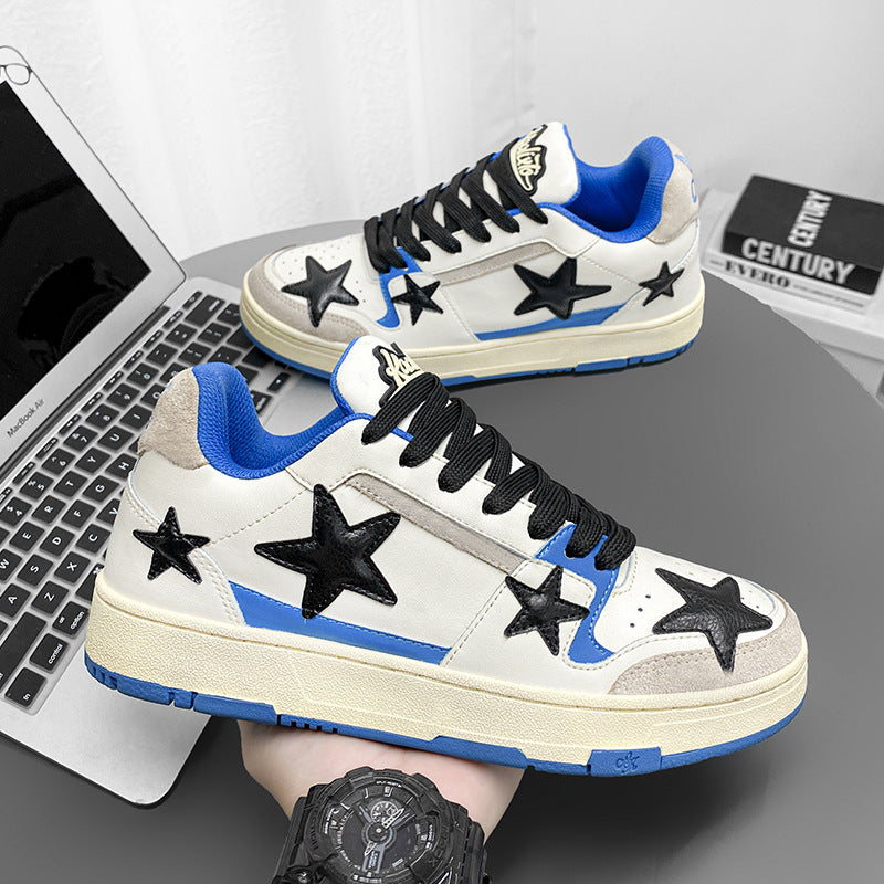 Damen Sneakers mit trendigem Sternen-Design und dämpfender Sohle R&B