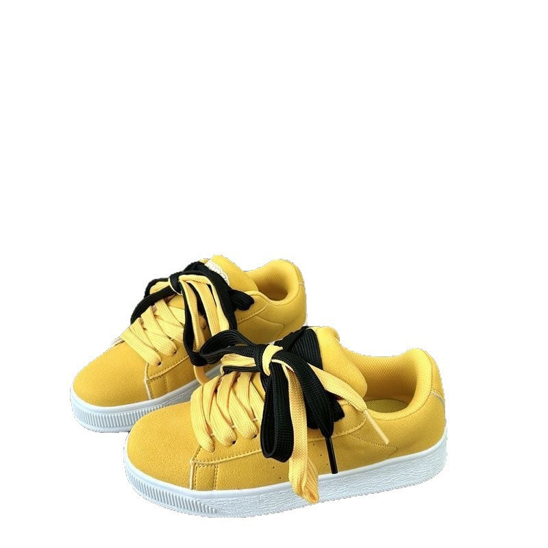 Damen Sportliche Sneakers mit Knotenschnürung und flexiblem Obermaterial