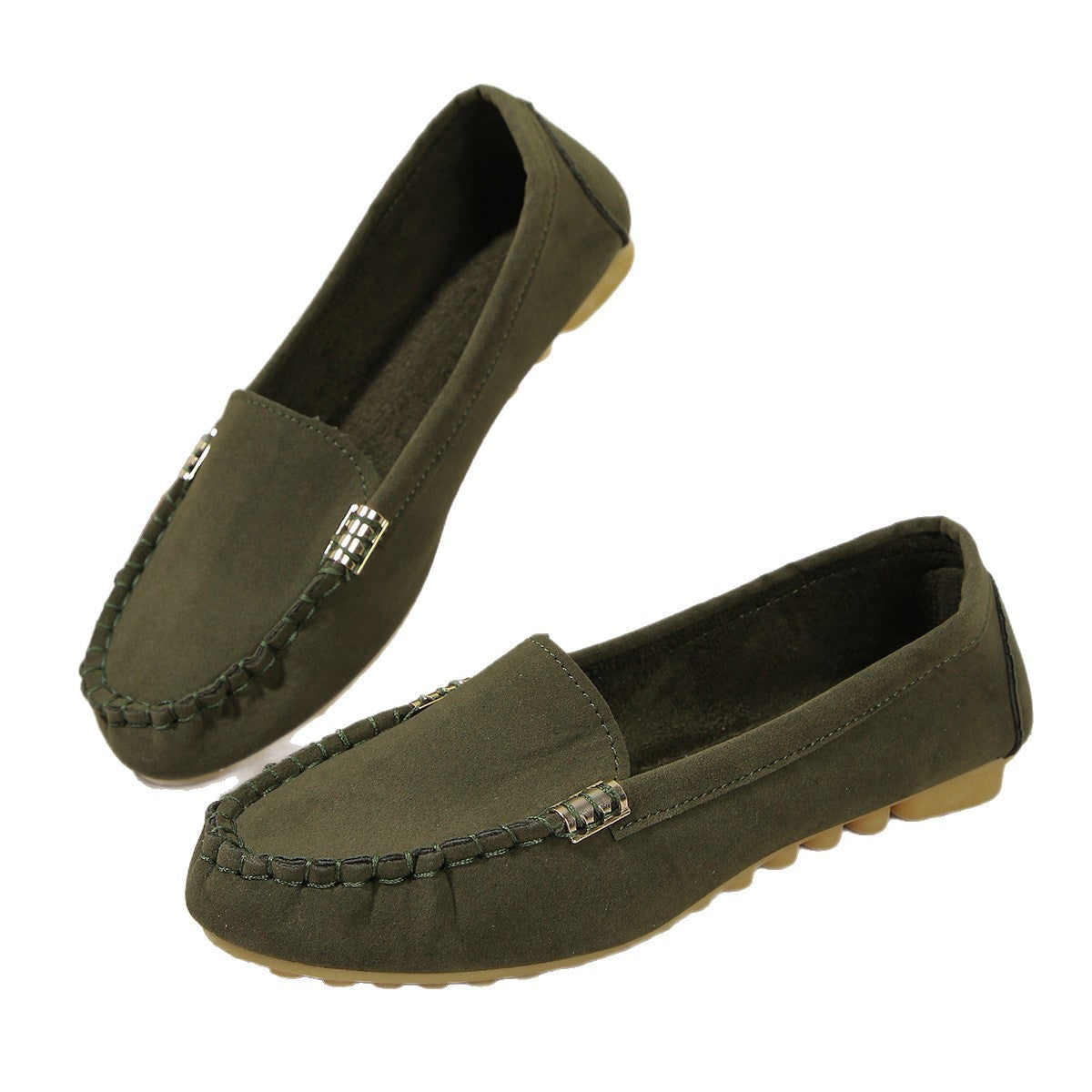 Damen Mokassins mit modischem Detail und orthopädischer Sohle R&B