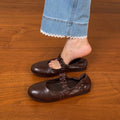 Damen Ballerinas mit elastischem Riemendesign und ergonomischer Fußbettgestaltung R&B