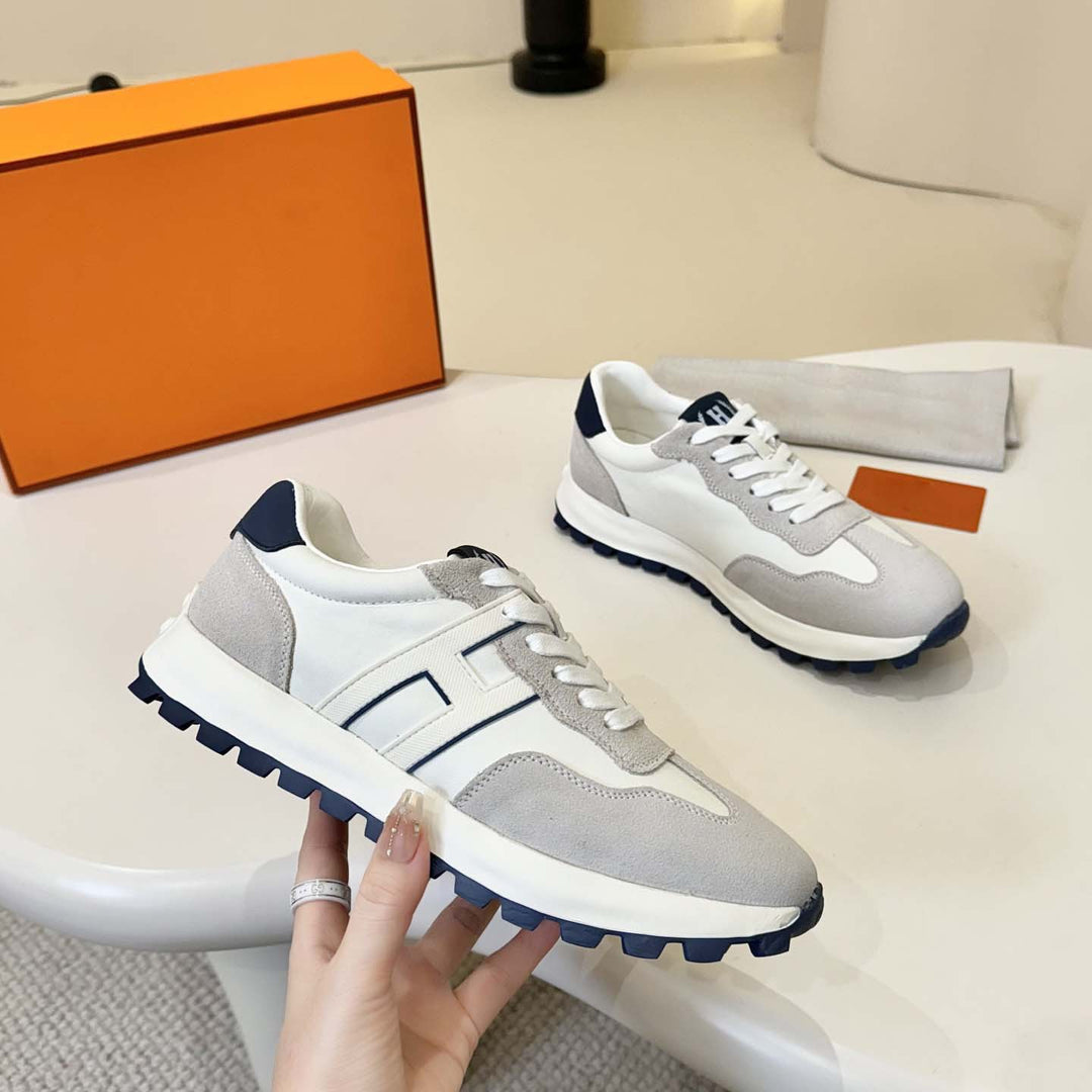 Damen Modische Sneakers mit dämpfender Sohle und hochwertiger Wildleder-Design von R&B