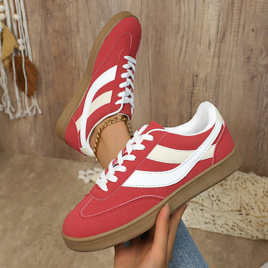 Damen Sportliche Sneakers mit atmungsaktivem Textil-Obermaterial und rutschfester Sohle R&B