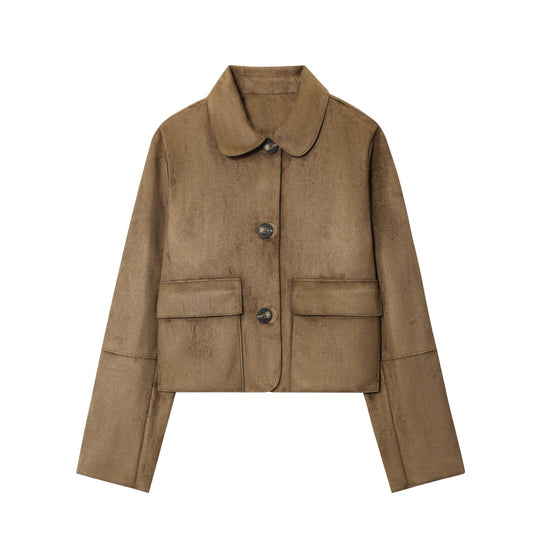 Damen Kurzjacke mit praktischen Taschen R&B