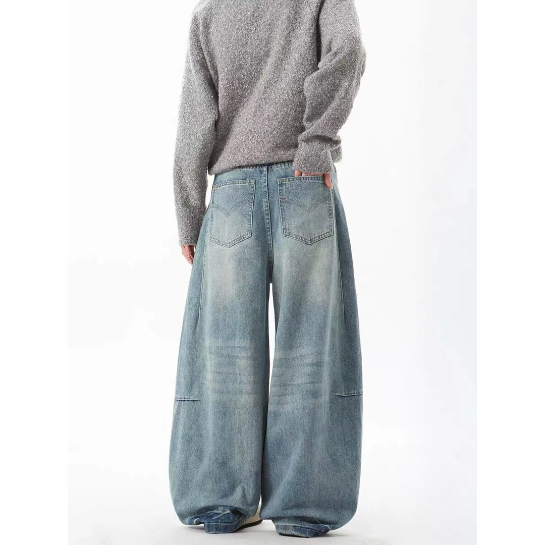 Damen Weit geschnittene Jeans im Urban-Style R&B