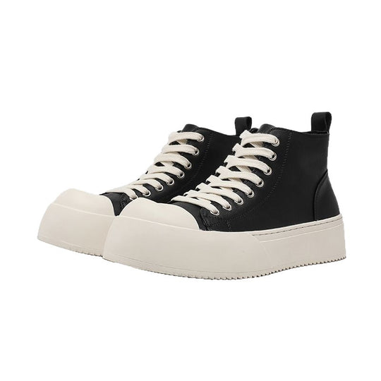 Damen Hohe Plattform-Sneaker mit modernem Design und robustem Profil R&B