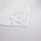 Damen Crop-T-Shirt mit verspieltem Karoband-Motiv und lässigem Schnitt R&B