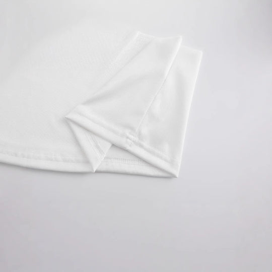 Damen Crop-T-Shirt mit verspieltem Karoband-Motiv und lässigem Schnitt R&B