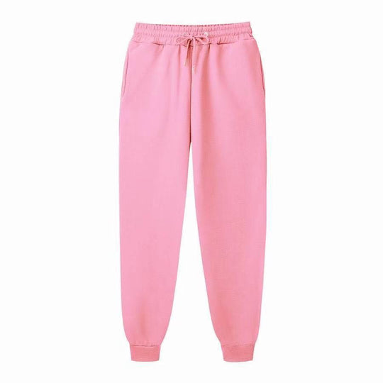 Damen Bequeme Sporthose mit elastischem Bund und Seitentaschen R&B