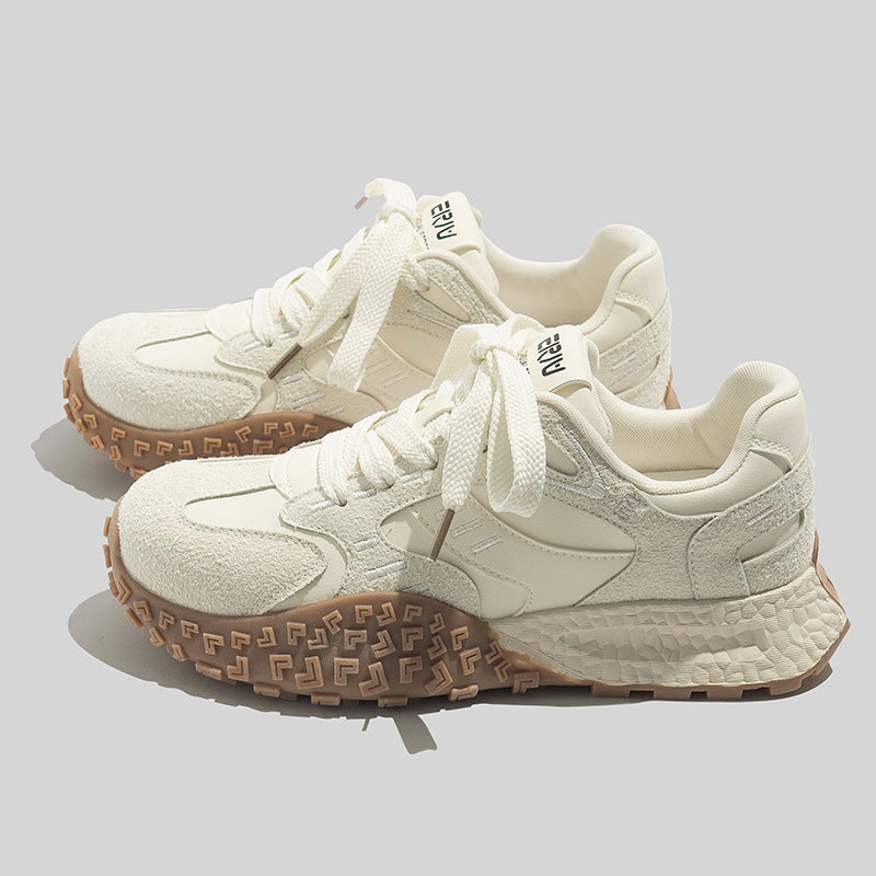 Damen Sportliche Sneakers mit rutschfester Sohle und innovativer Oberflächenstruktur