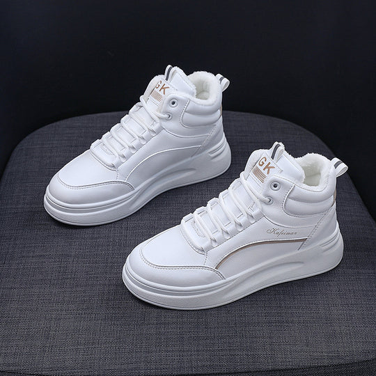 Damen Warmgefütterte High-Top Sneakers R&B
