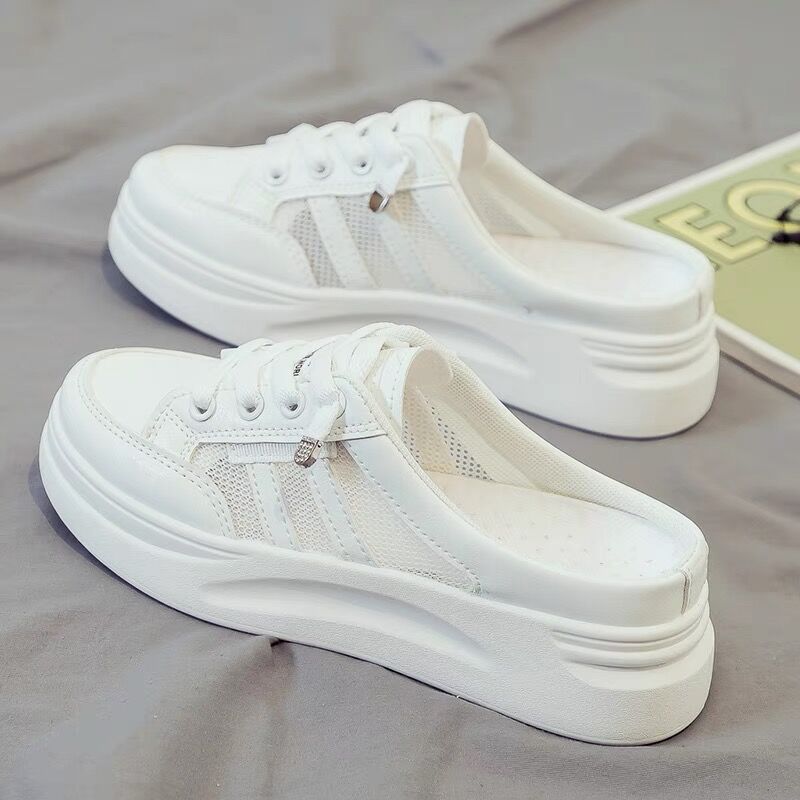 Damen Slip-On Sneakers mit atmungsaktiver Netzstruktur und bequemer Sohle R&B
