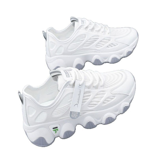 Damen Laufende Sportschuhe mit atmungsaktiver Obermaterial und hochdämpfender Sohle R&B