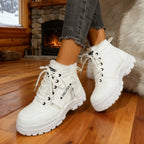 Damen Sportliche Winterstiefel mit kuscheligem Innenfutter R&B