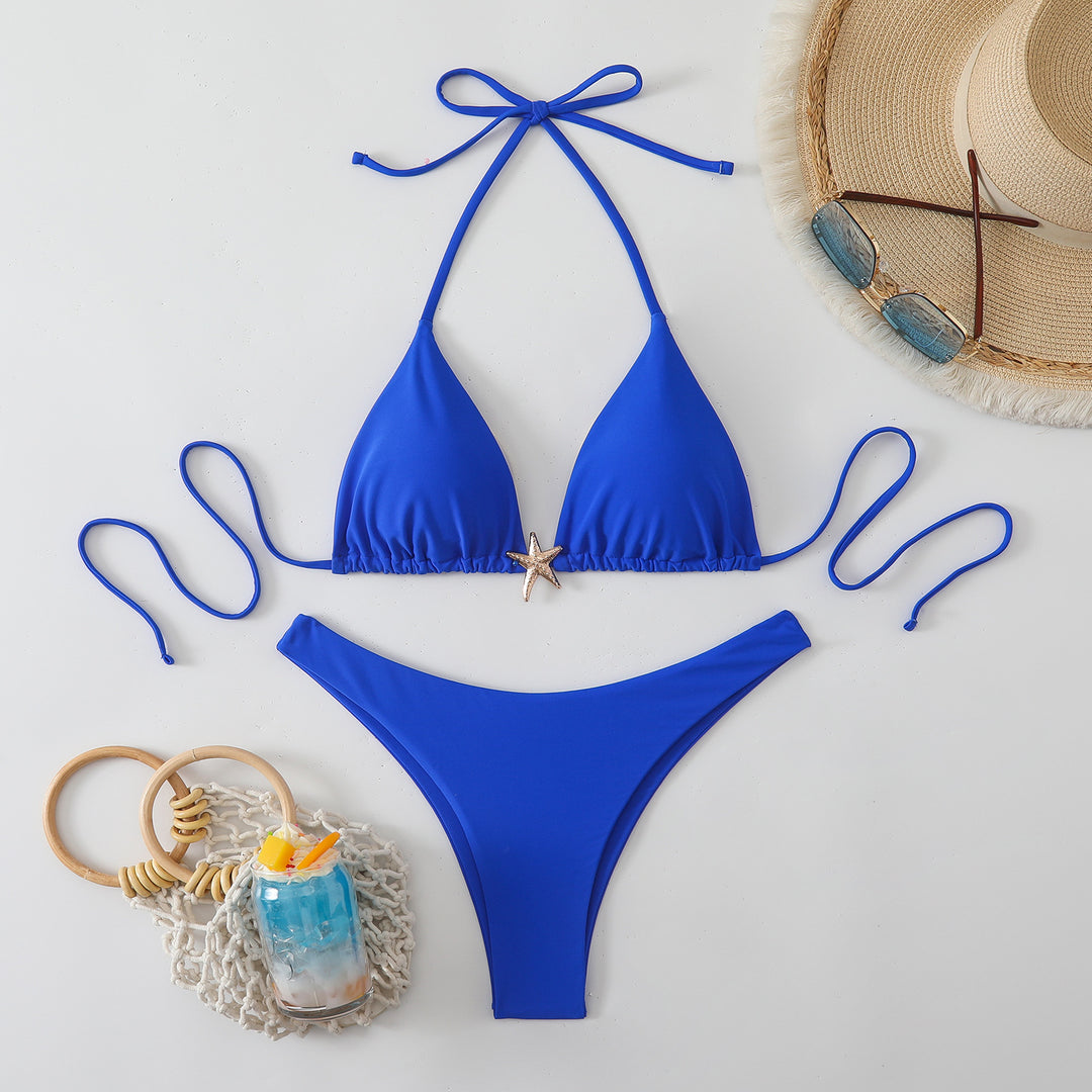 Damen Bikini mit verstellbarem Träger R&B