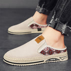 Damen Slip-On Freizeitschuhe mit modernem Ethno-Design