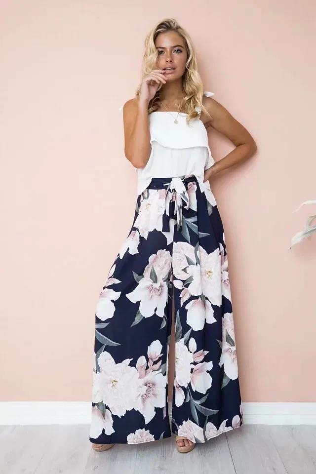 Damen Maxirock mit floralem Druck R&B