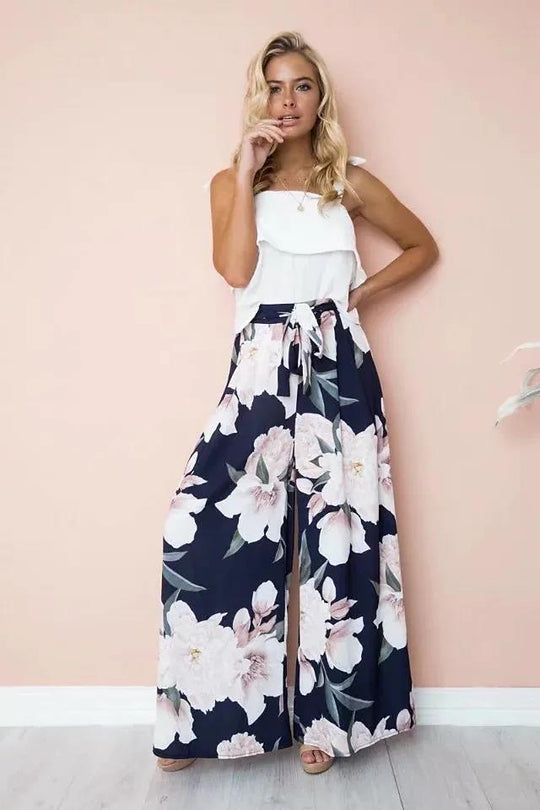 Damen Maxirock mit floralem Druck R&B
