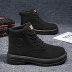 Damen Winterstiefel mit robustem Design und rutschfester Profilsohle